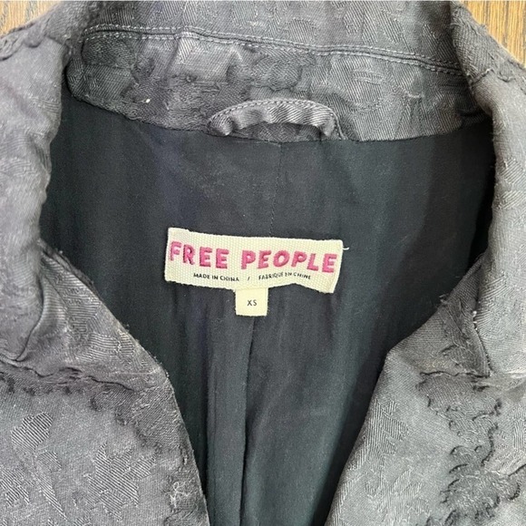 Free People James Blazer Military vintage look.  Size: XS - Picture 10 of 13